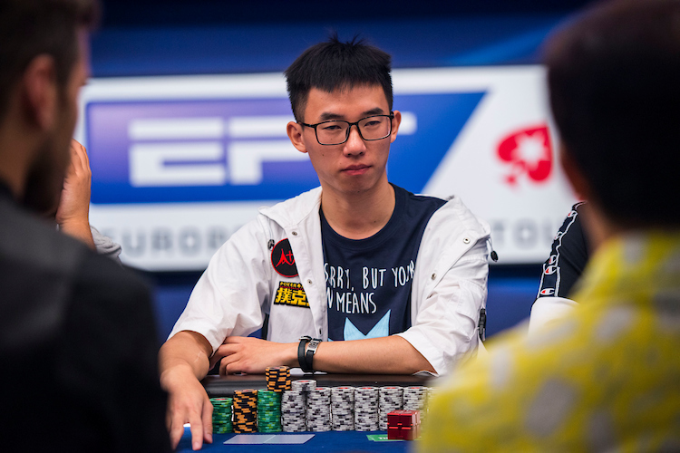 Haoxiang Wang_2018 EPT Barcelona_Main Event_Day 5_Giron_8JG1044